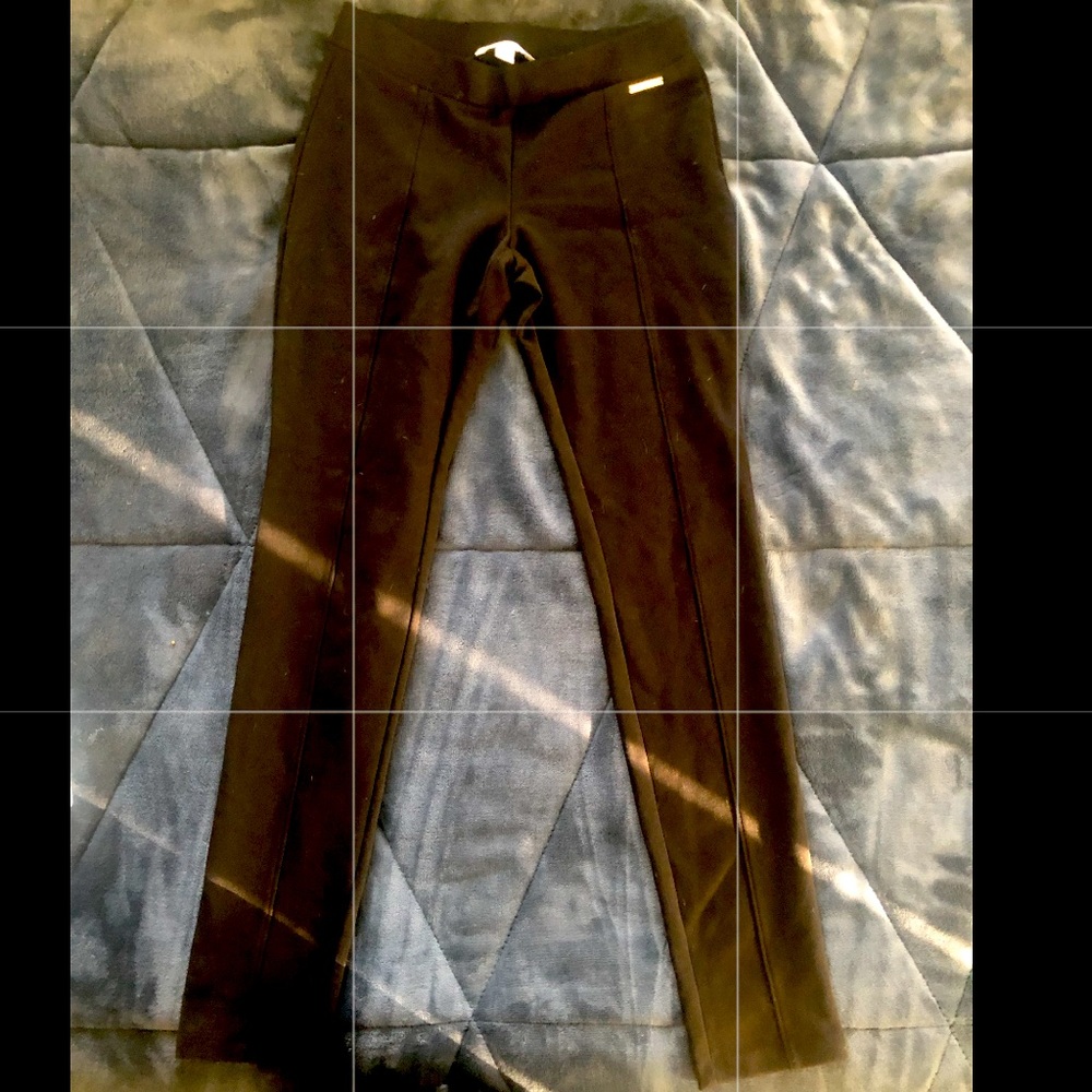 Michael Kors black pleated legging/ pants